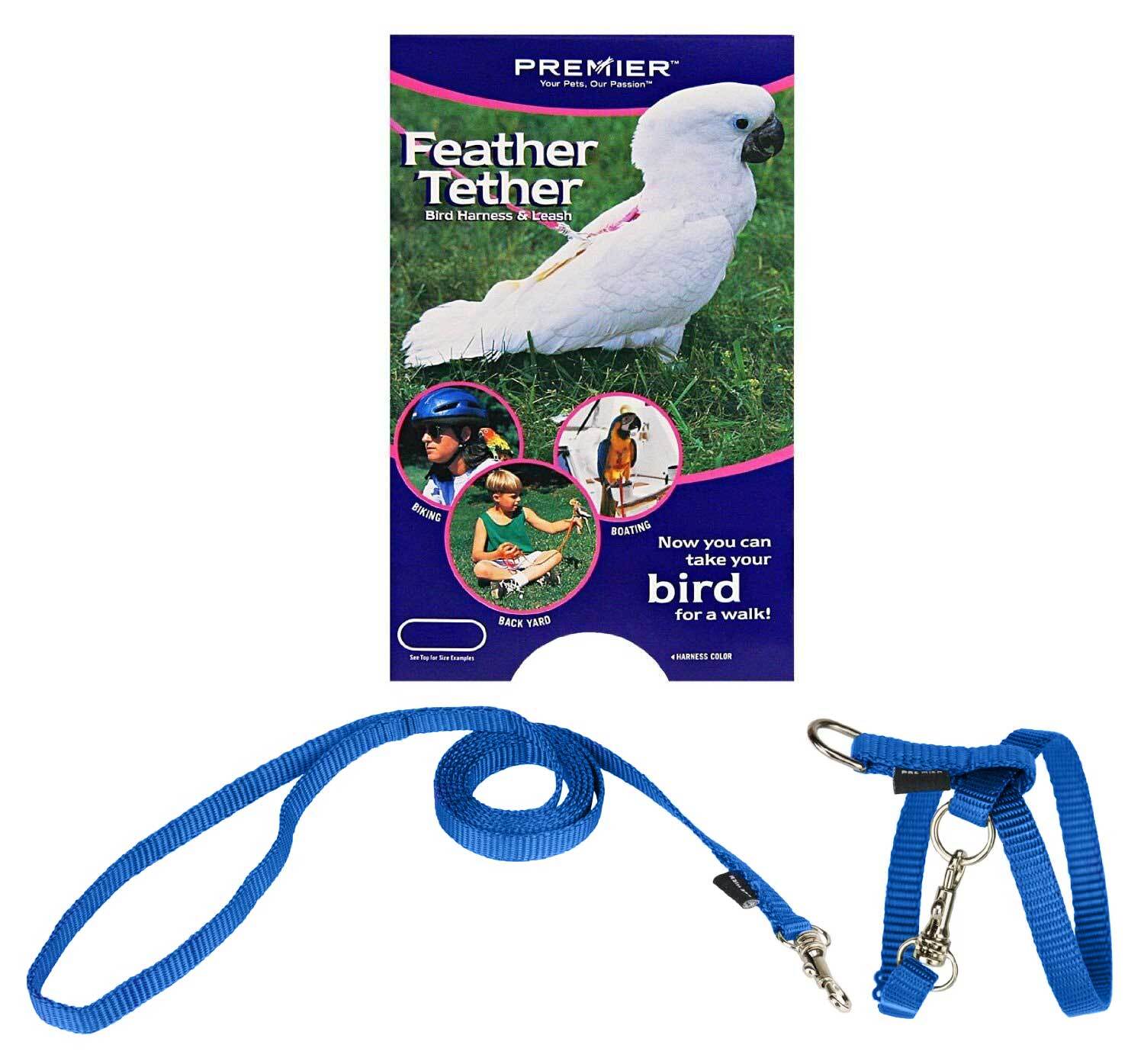 Premier Feather Bird Harness & Leash