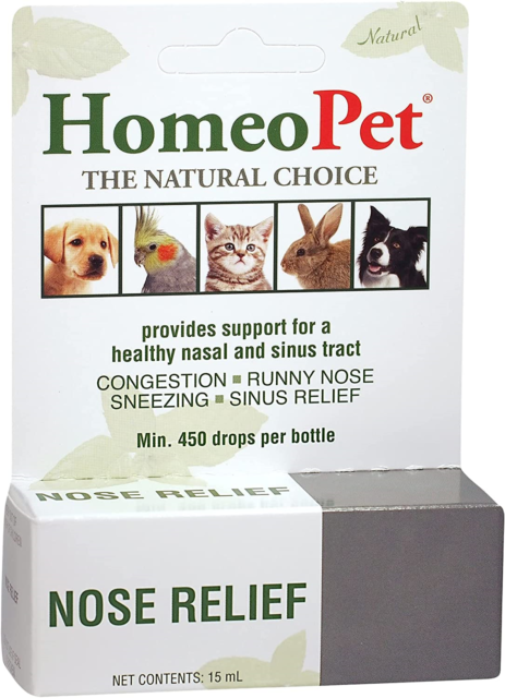 HomeoPet Feline Nose Relief Natural Pet Medicine 15 ML Cat F...