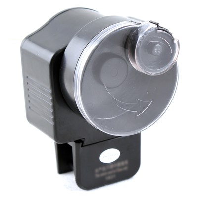 Black Digital Automatic Aquarium Fish Tank Food Feeder Timer...