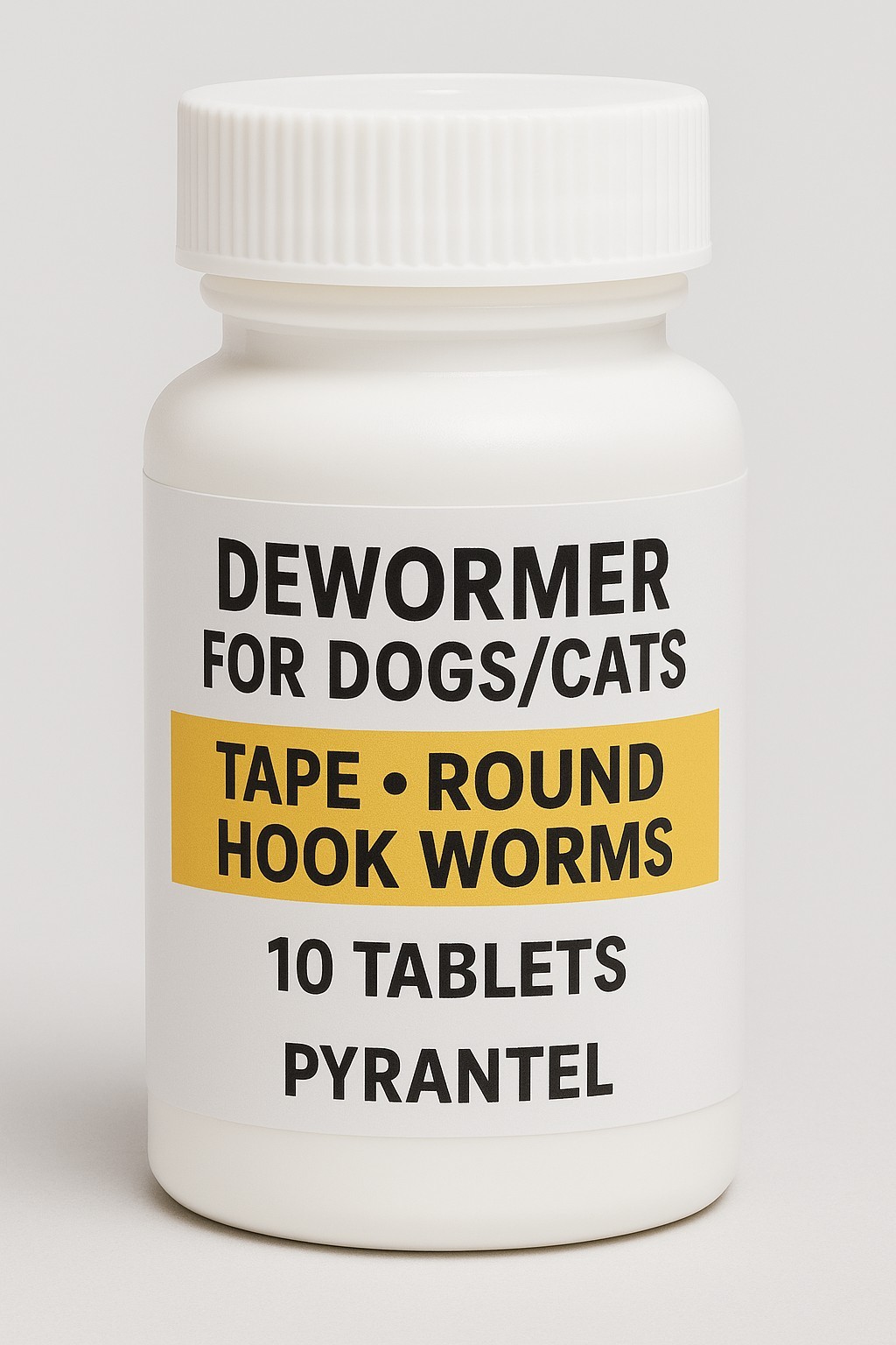 Dog & Cat Dewormer Tape Round Hook Worms Tape