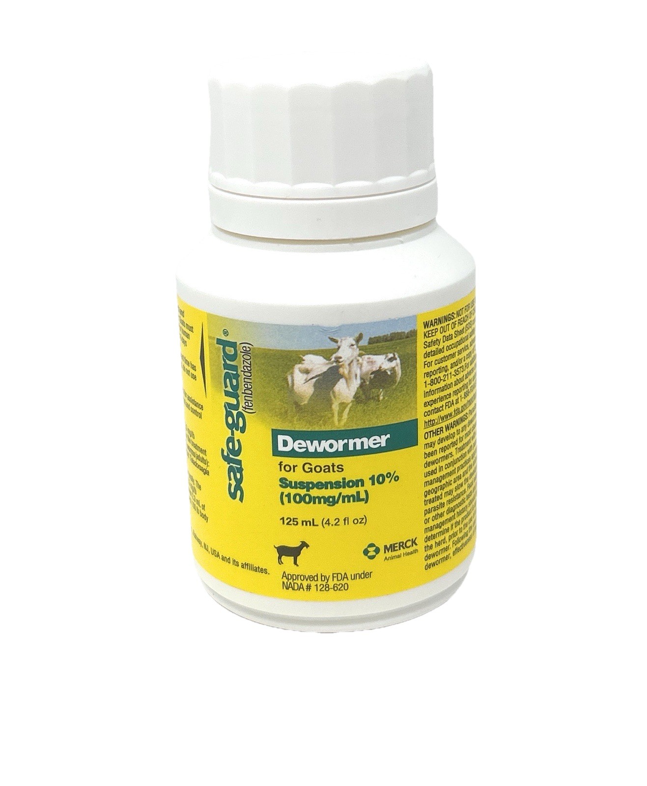 Safe-Guard Fenbendazole Dewormer Liquid 125 mL 4.2 fl oz