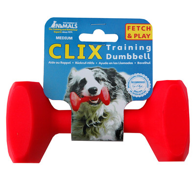 Clix Canvas Floating Training Dumbbell For Dog, Play Retriev...