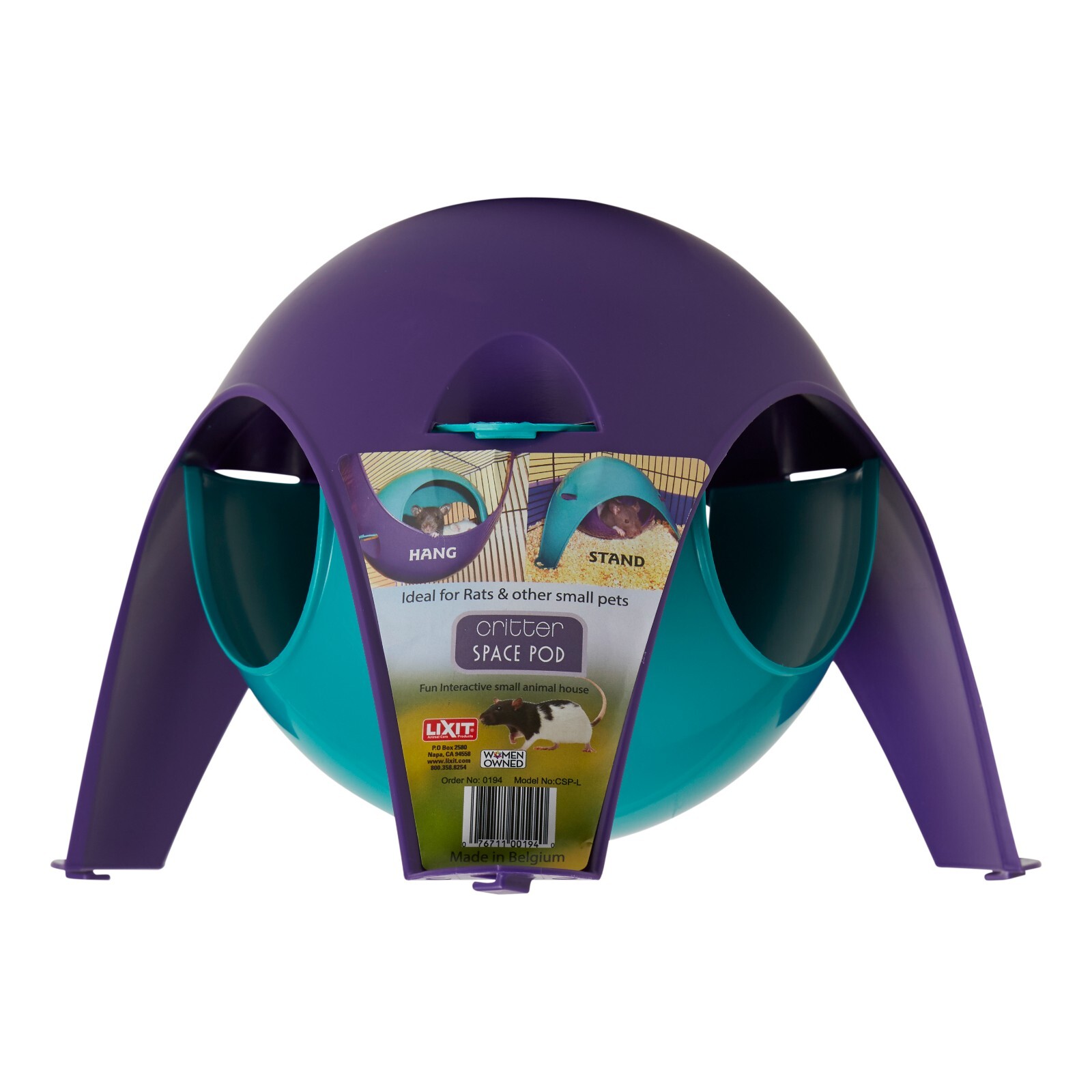 Lixit Critter Space Pod - Large Animal Habitat