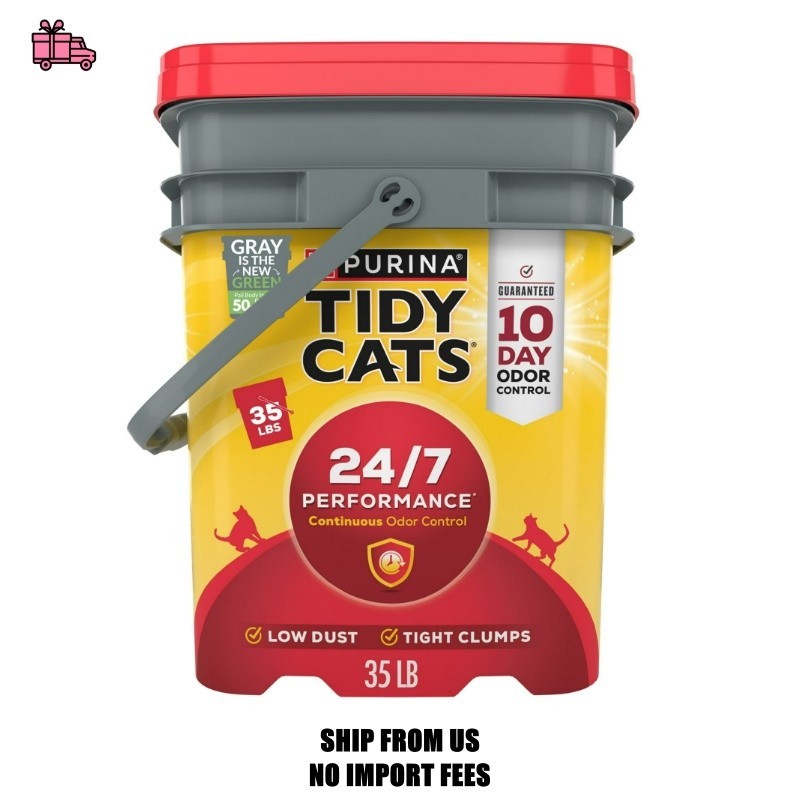 Purina Tidy Cats Cat Litter - Clumping, Clean Linen Scent, 3...