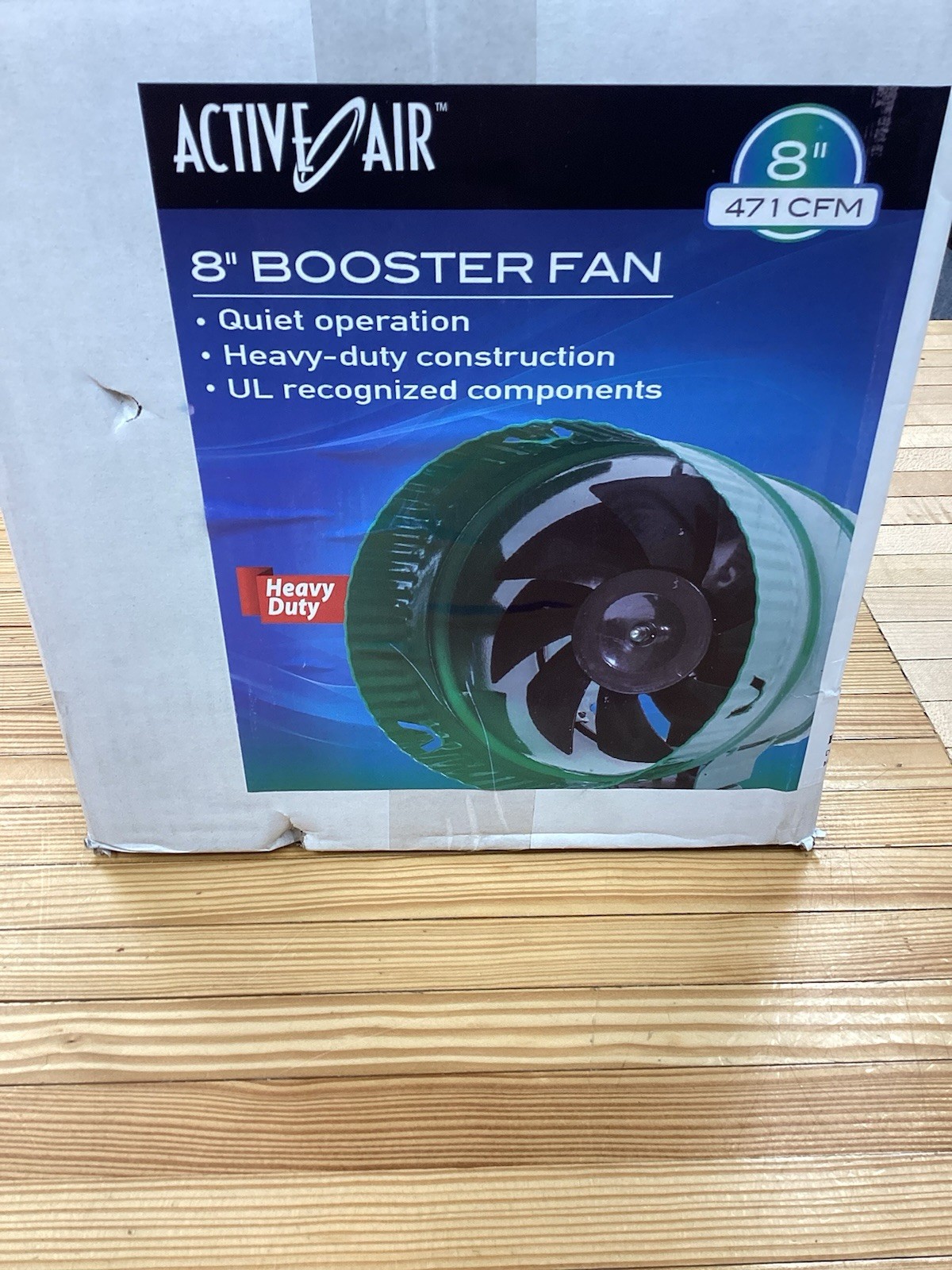 Active Air ACFB8 8 Inch Hydroponics Inline Duct Booster Fan...