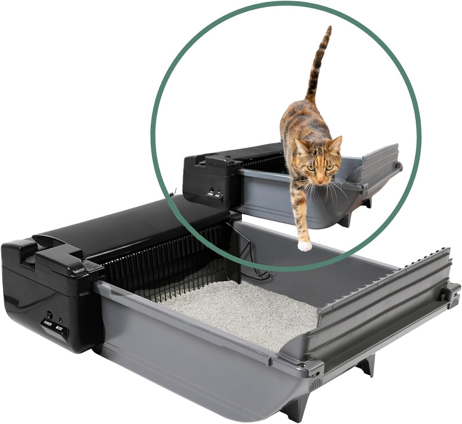 Smart Scoop Cat Litter Box - Self Cleaning Model