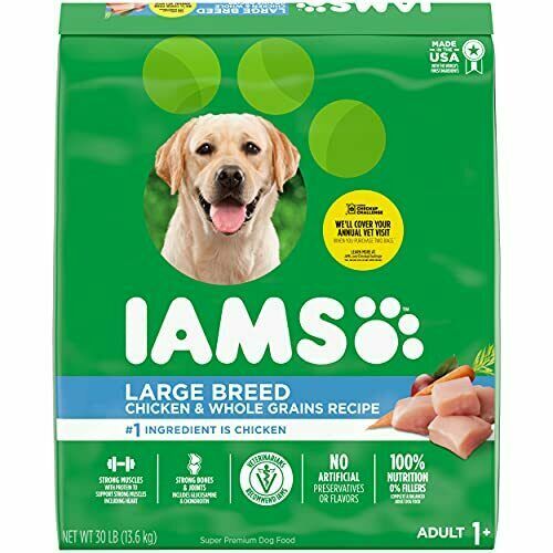 IAMS Proactive Health Large Breed Dog Food (Chicken & Rice)...
