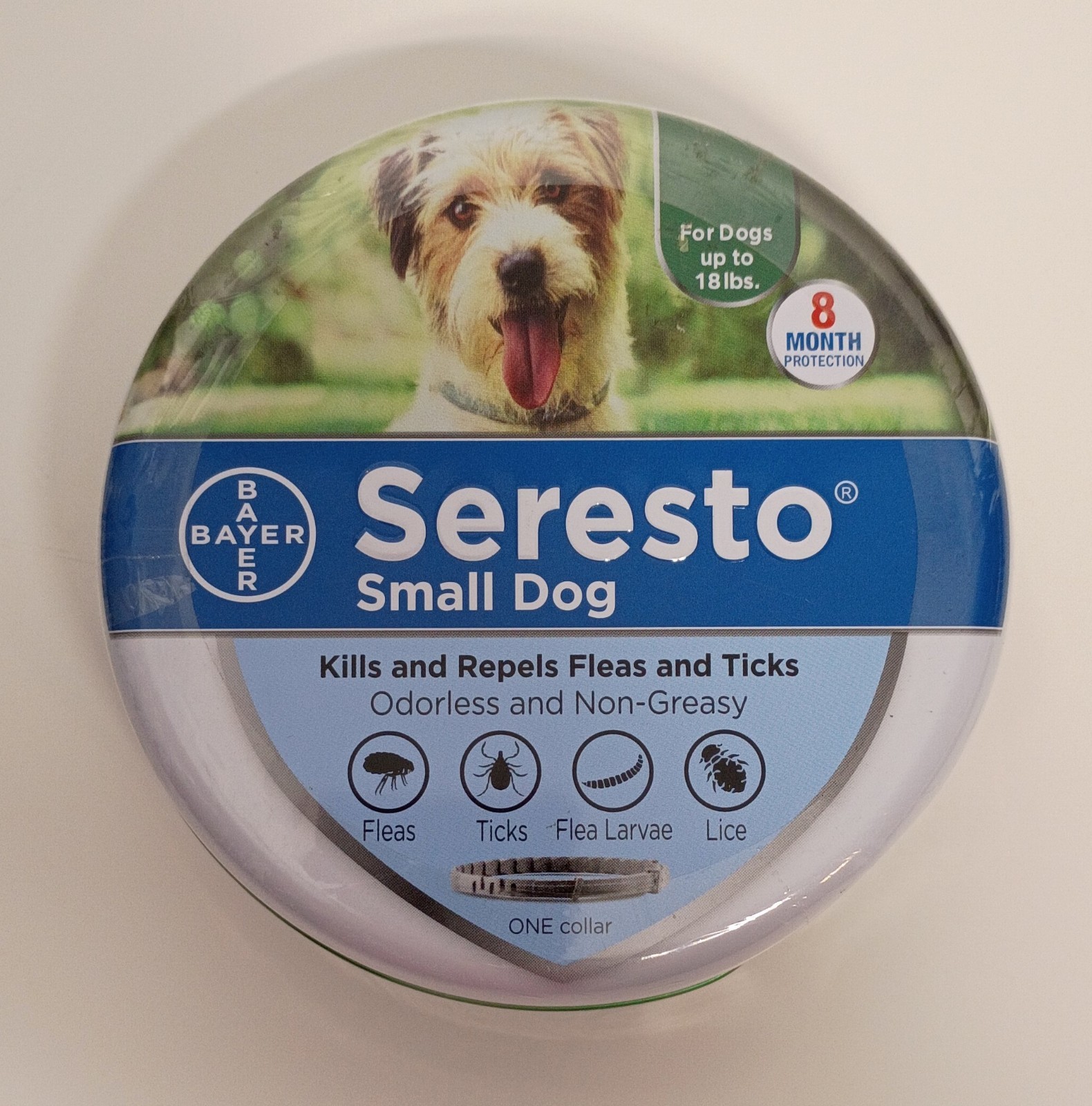 Seresto Small Dog Flea & Tick Collar - Under 18 lbs