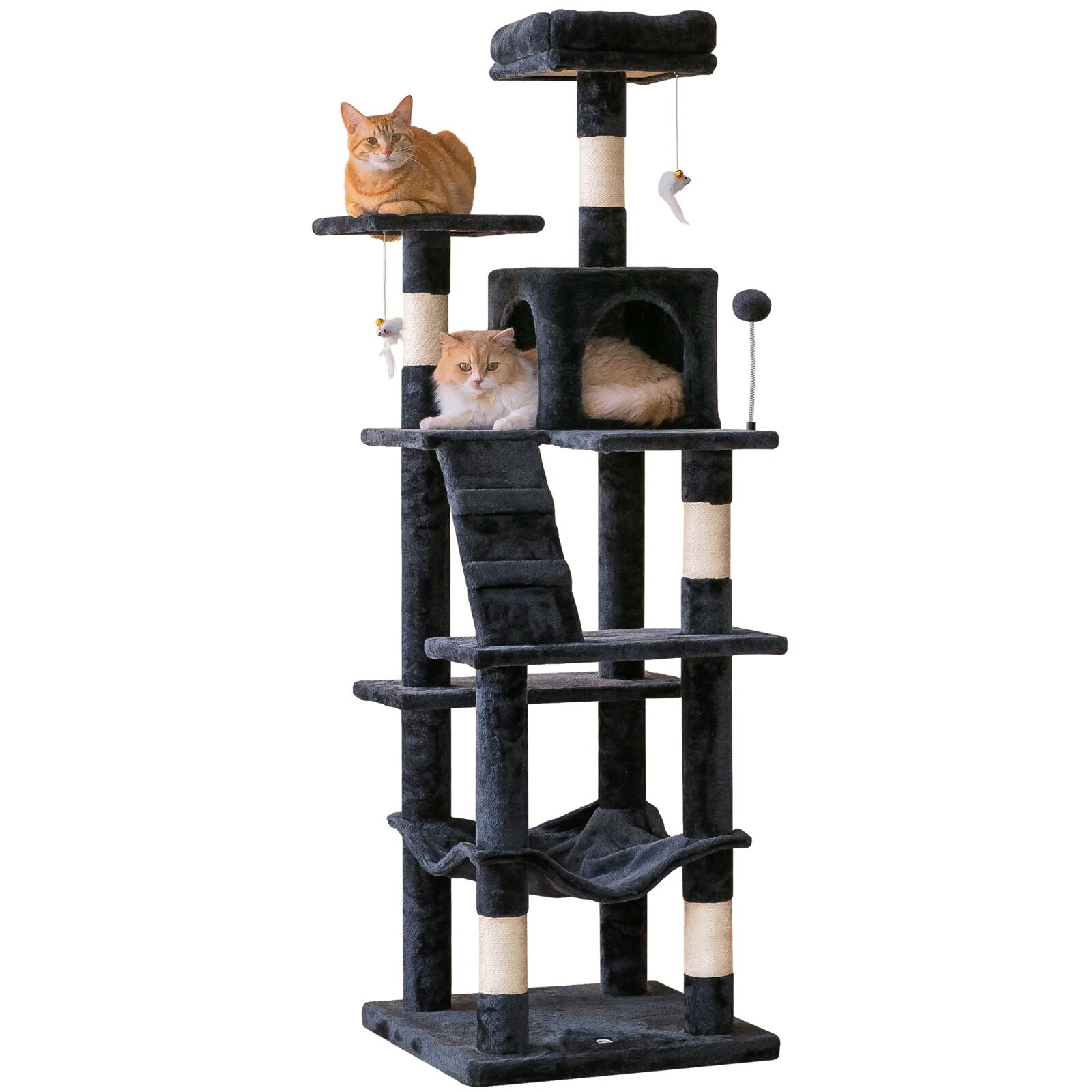 Sturdy Cat Tree Tower Scratching Post for Pets