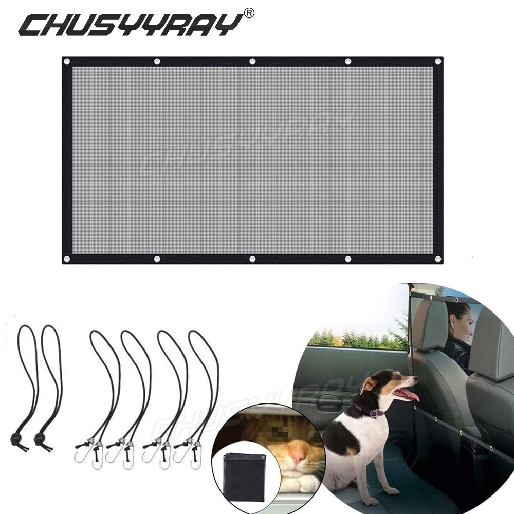 Travel Pet Dog Barrier Safety Vehicle Fence Cage Gate Mesh N...