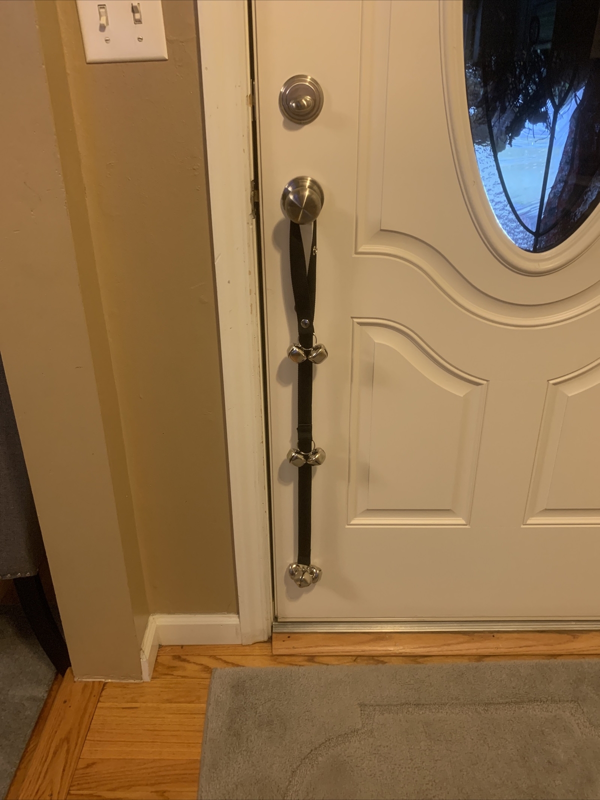 Adjustable Dog Housebreaking Doorbell Training Bell