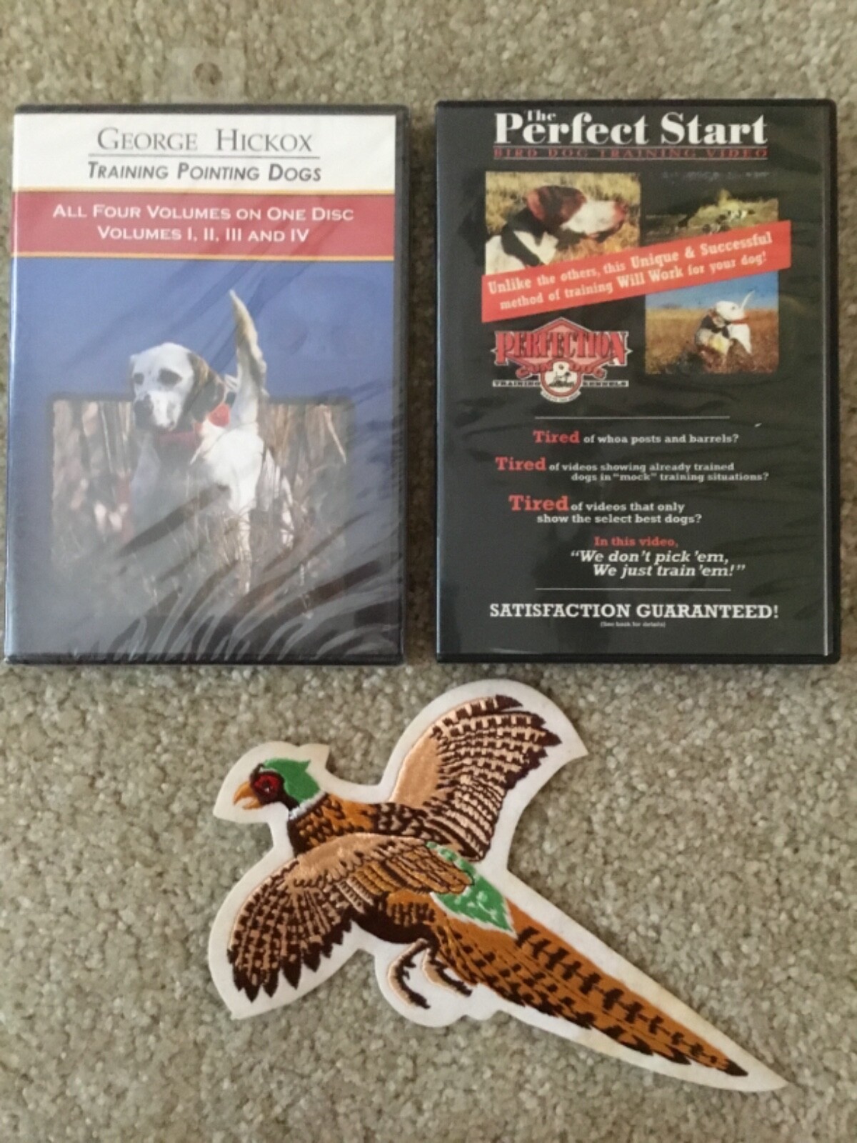Bird Dog/Pointer Training Dvds