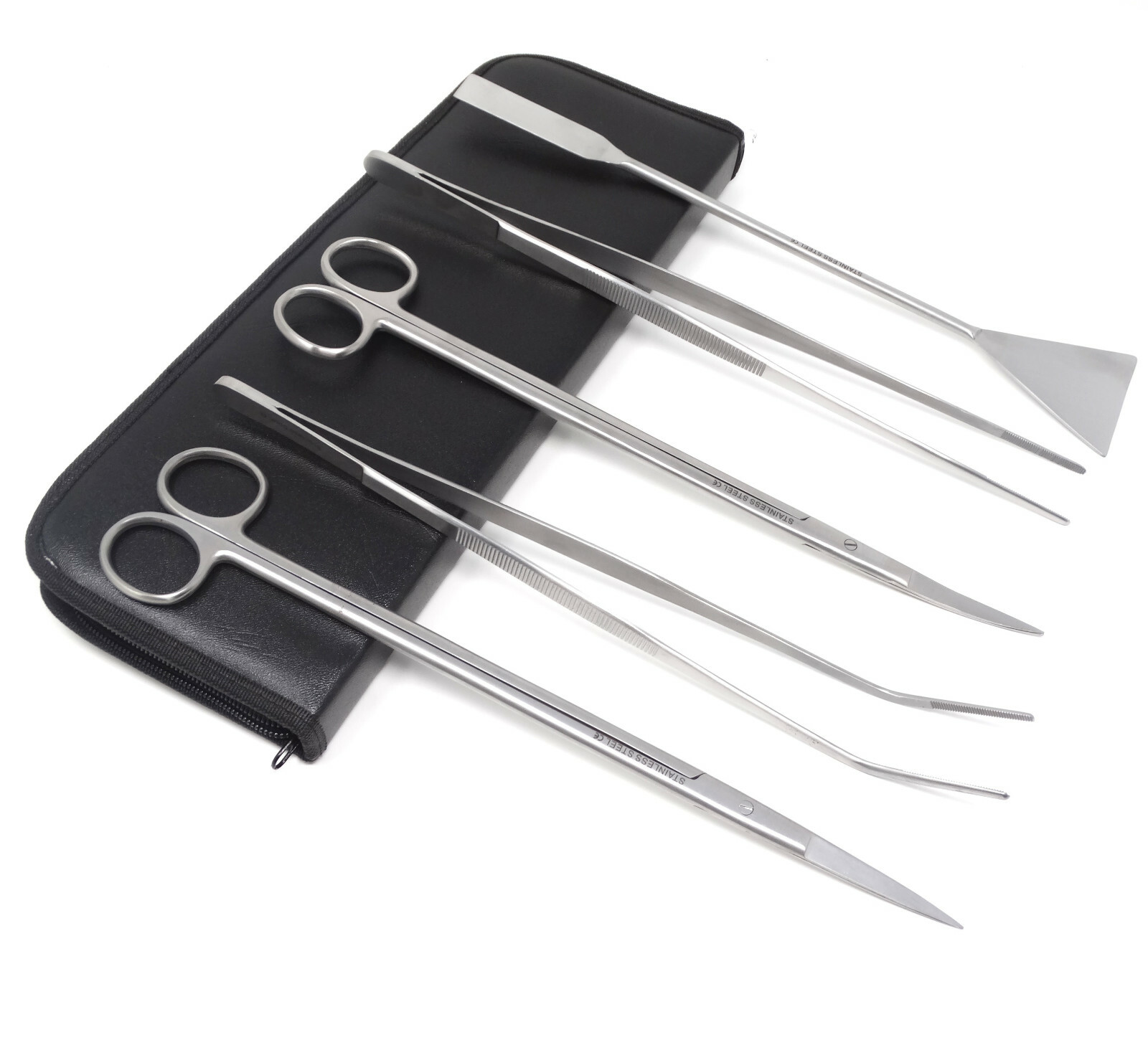 Stainless Steel Aquarium Plant Tweezers Scissors Maintenance...