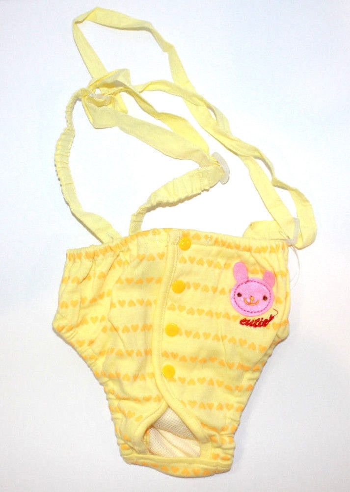 DIAPER Sanitary Strips for XXS Female Dogs - Small Dog Suspe...