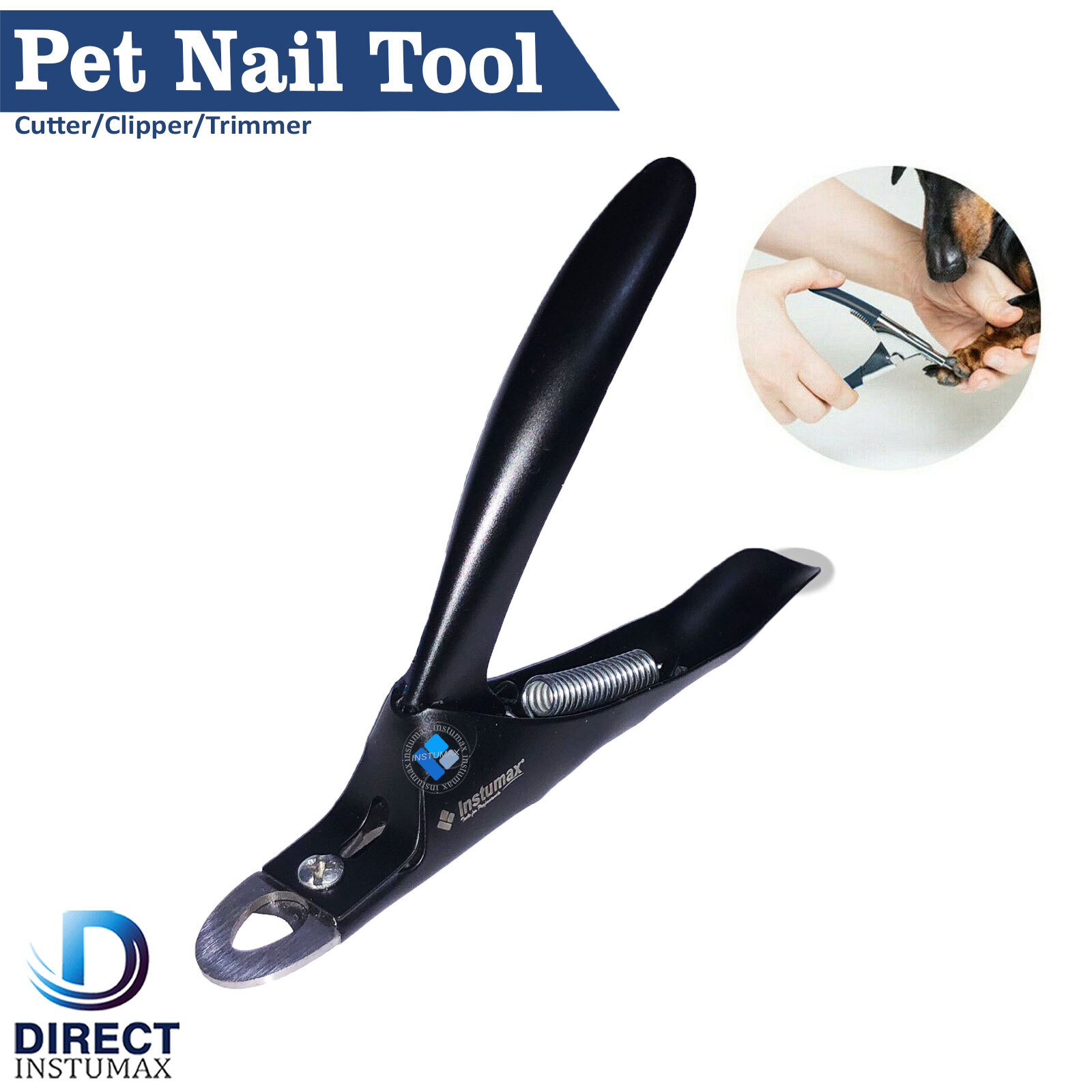 Pet Nail Clippers for Dogs & Cats - Shear Cutter Grooming To...