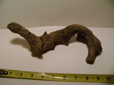 10" Driftwood Piece For Aquariums, Fish Or Reptile Tank, Bea...