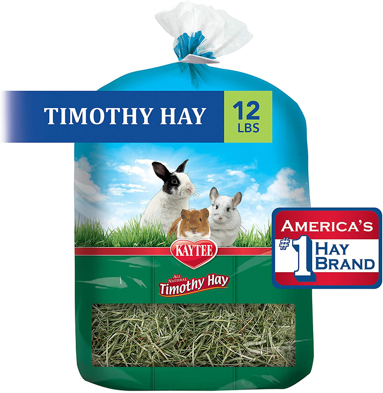 Kaytee Timothy Hay, America's #1 Hay Brand, High Fiber, Low...