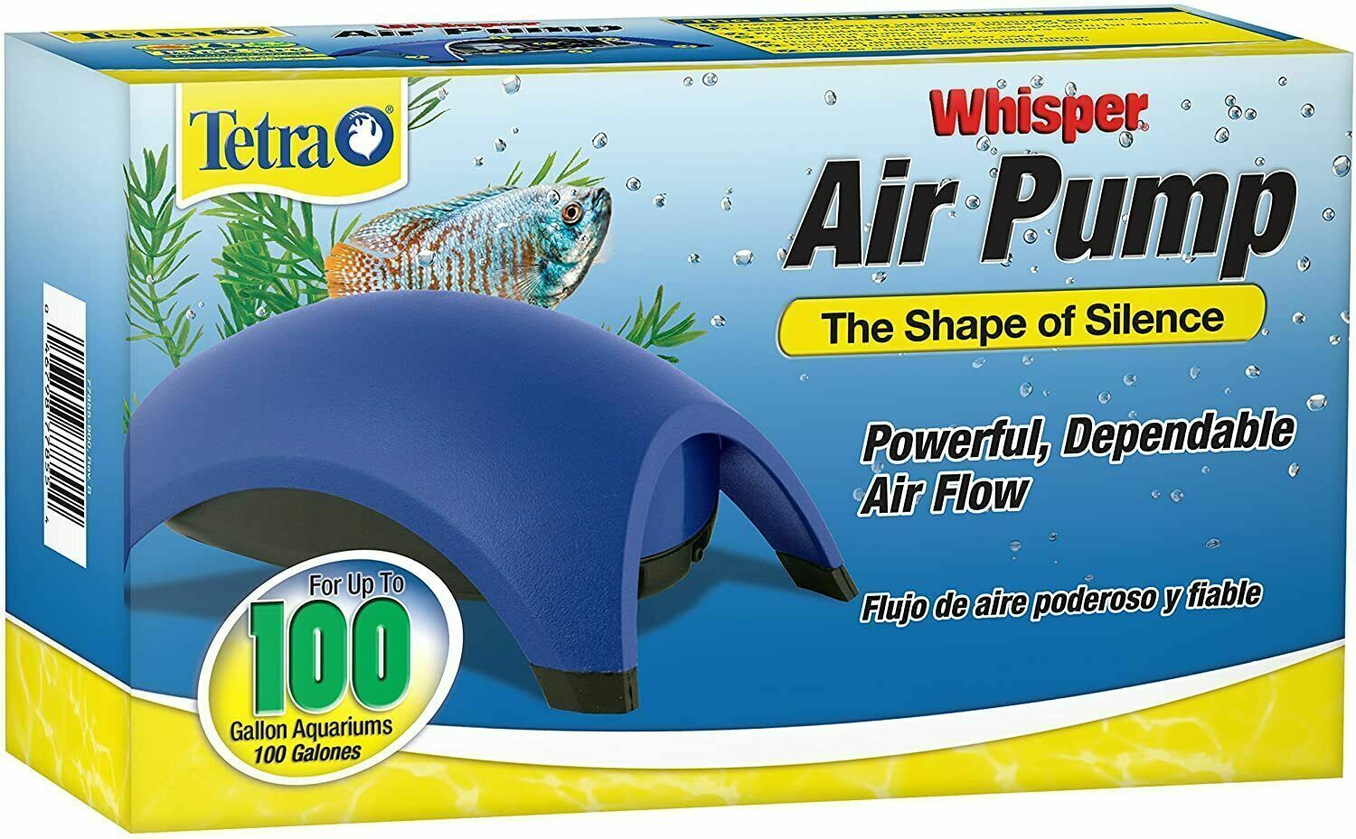 Tétra Tetra Whisper 100 Gallon Aquarium Air Pump