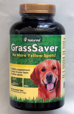 Naturvet Grasssaver Grass Saver Dogs, Grass 500 Chewable Tab...