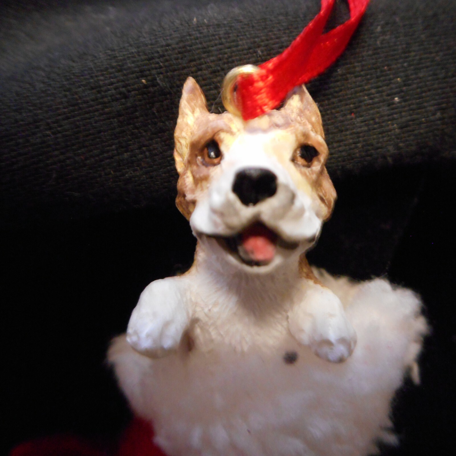 Santa's Little Pals Pit Bull Ornament - E & S Imports