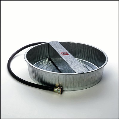 13 Quart Galvanized Ever Full Dog Pet Watering Bowl