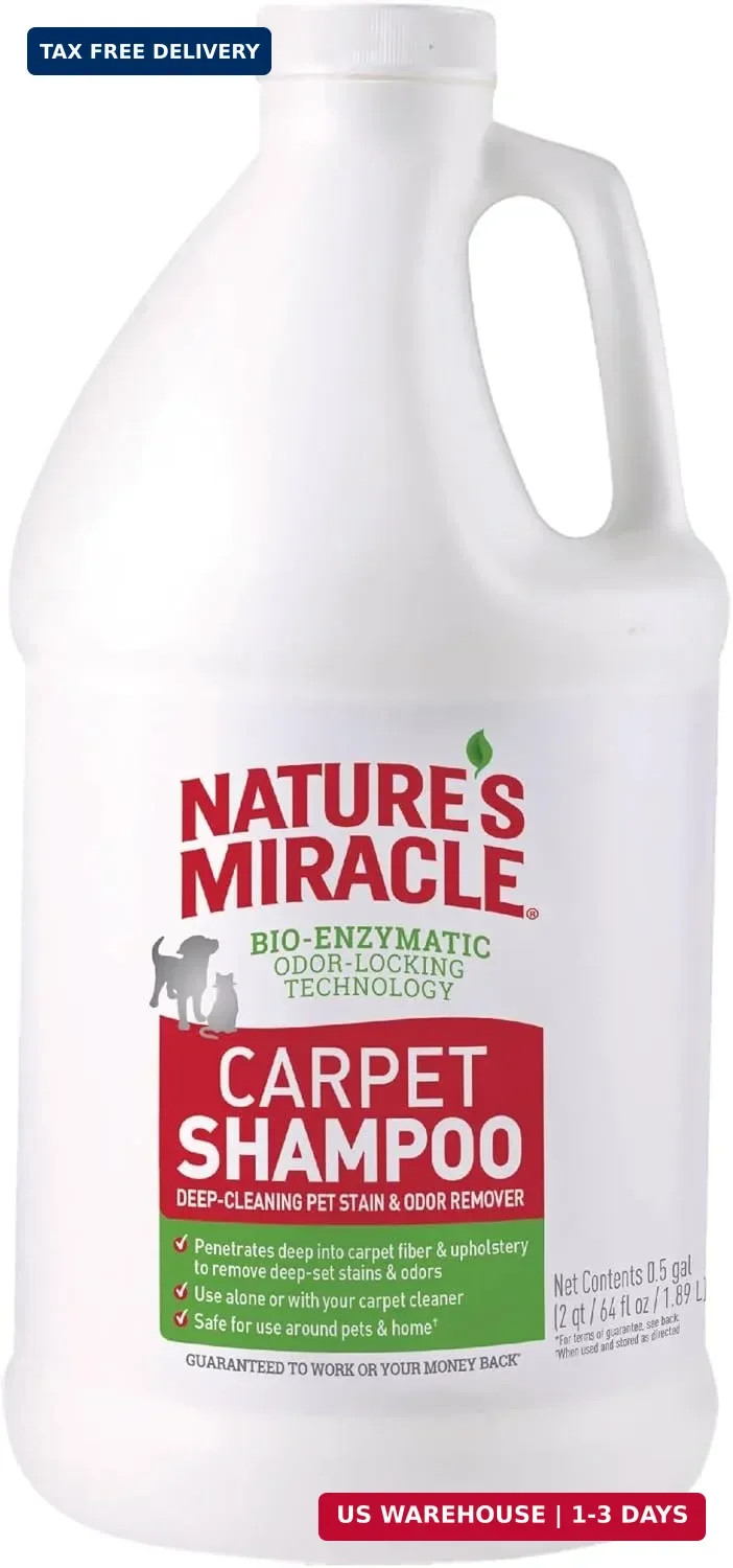 Nature's Miracle Carpet Stain & Odor Remover - 64 oz Formula