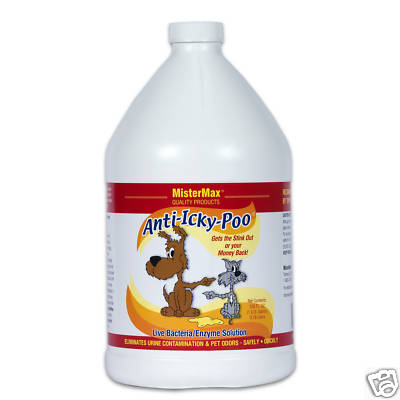 Anti Icky Poo! Urine/Feces Pet Odor Remover 1 Gallon