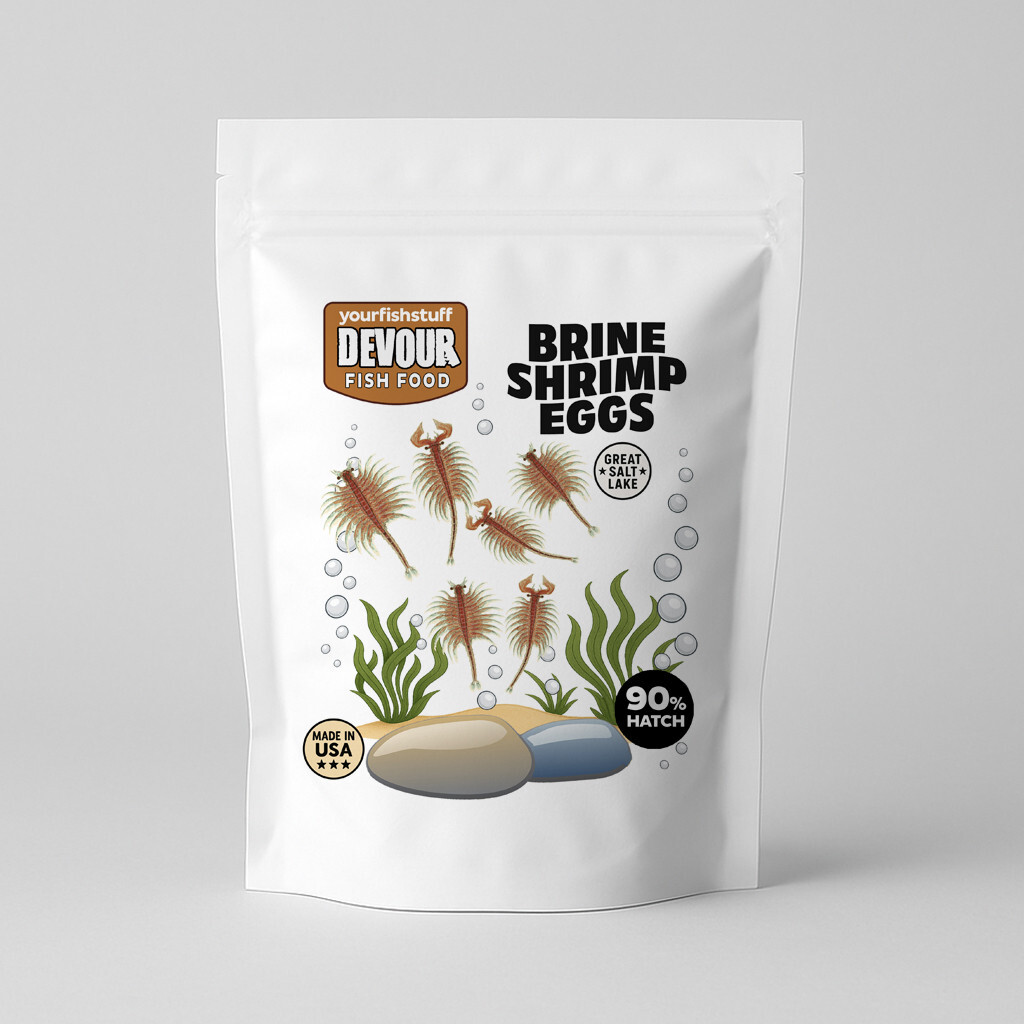 Brine Shrimp Eggs - Artemia Cysts (90% Hatch Rate)