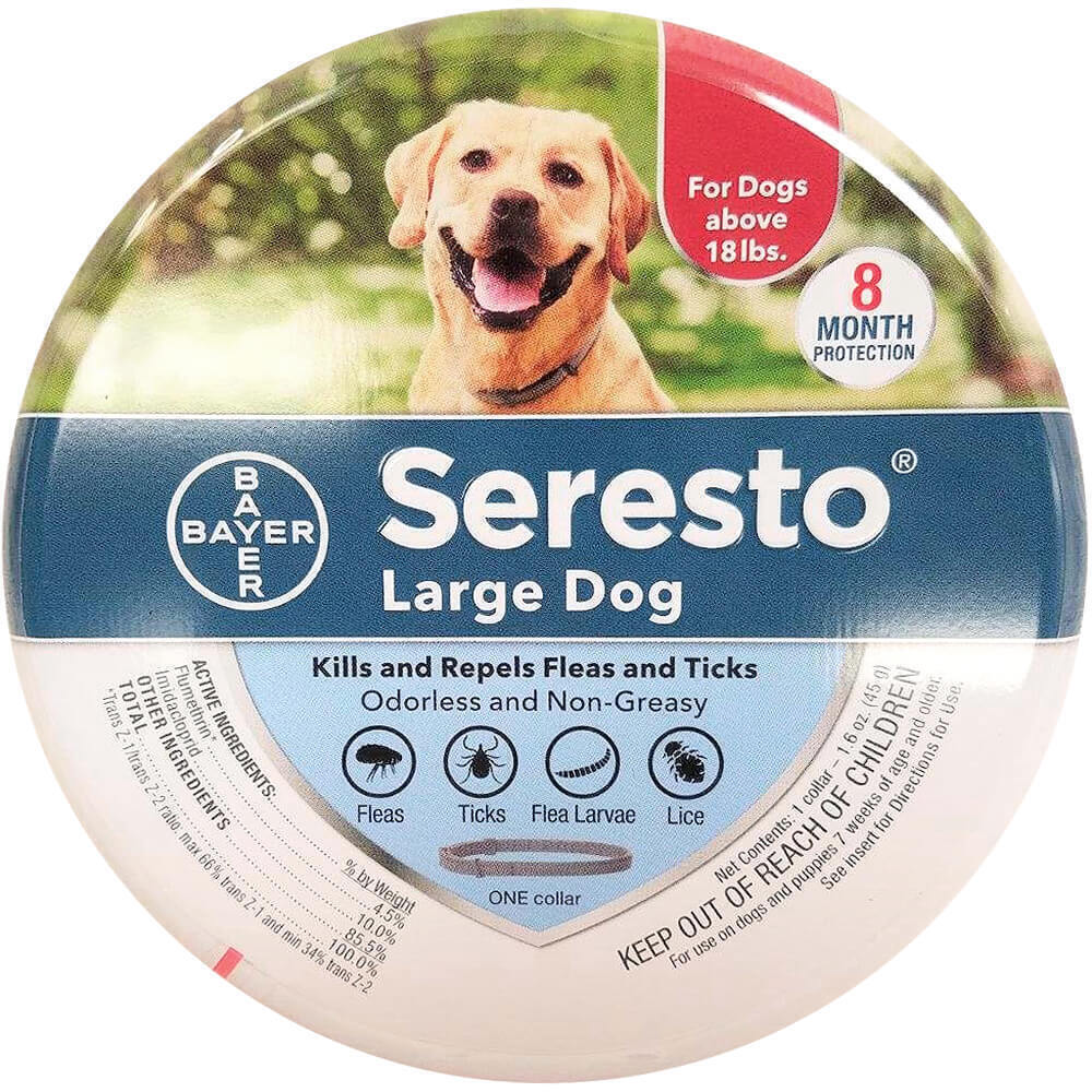 Bayer Seresto Flea & Tick Collar for Large Dogs (A557)