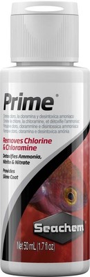 Seachem Prime 50Ml Water Conditioner Removes Chlorine Detoxi...