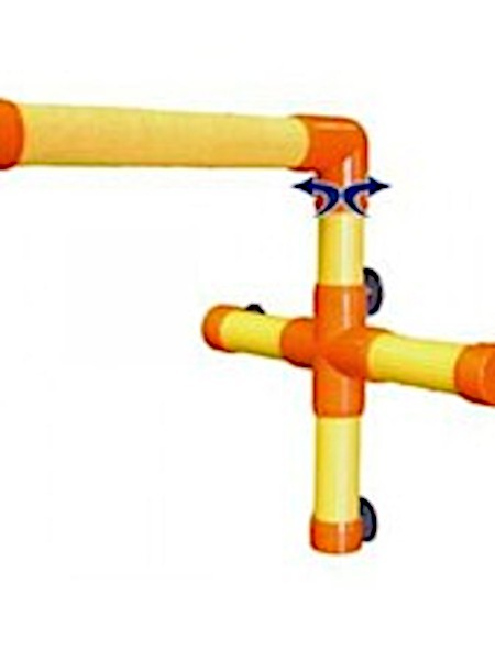 Zoo-Max T2001 Parrot Shower Window Perch - Ribbed PVC, 3/4"...