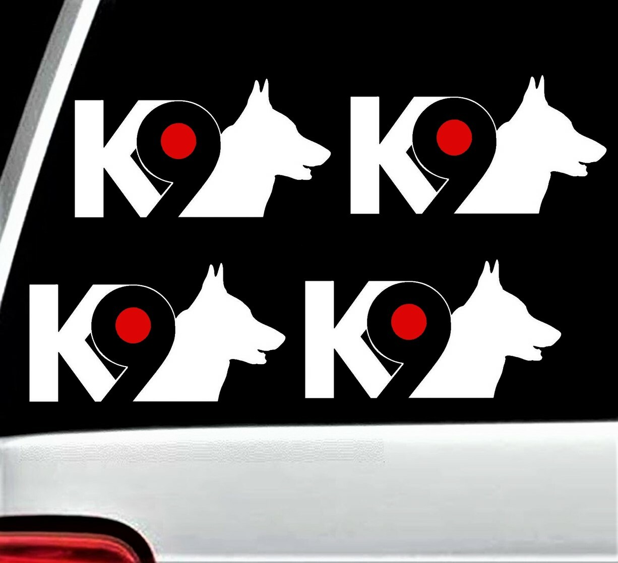 German Shepherd Decal Sticker for Car Window - Police Dog K9...