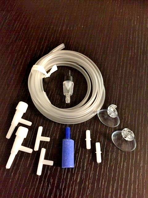 Aquarium Air Line Tubing Kit - T-Valves, Control Valves, Con...