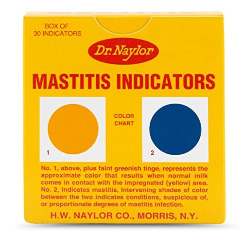 Mastitis Milk Test Kit - Home Indicator Cards Box of 30