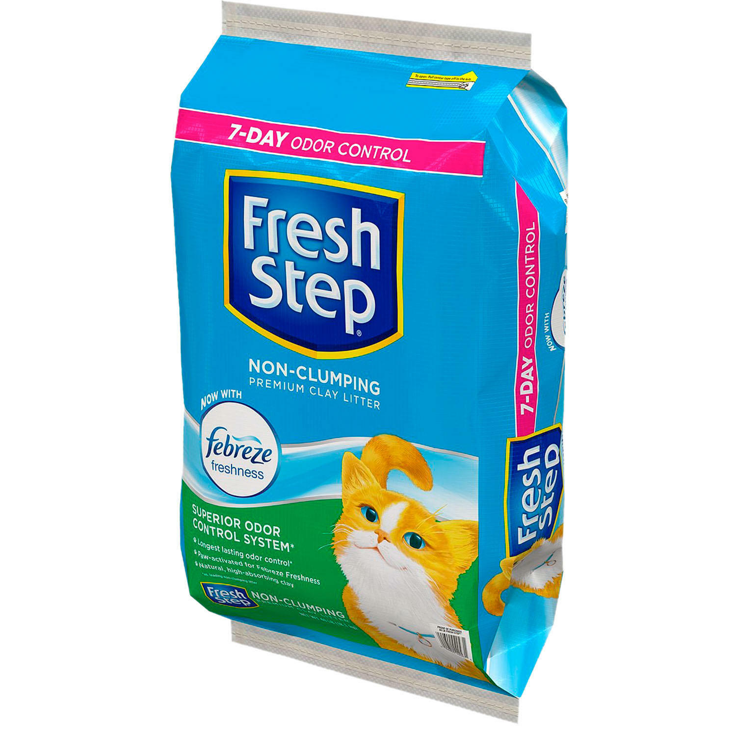 Fresh Step Non-Clumping Premium Cat Litter With Febreze Fres...