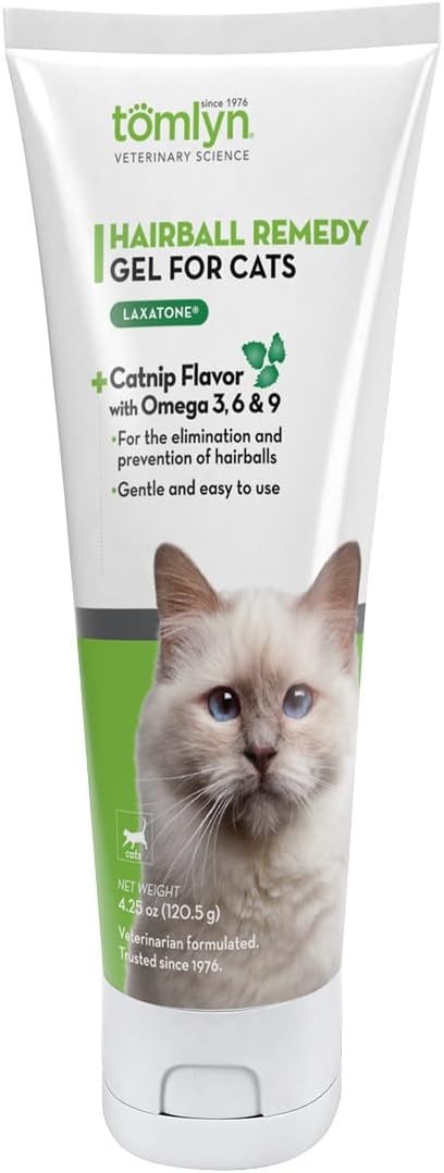 Tomlyn Catnip Hairball Remedy Gel For Cats - 4.25oz