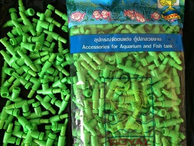 50 Pcs Aquarium Air Valve Connector Switcher Adjustable Tubi...