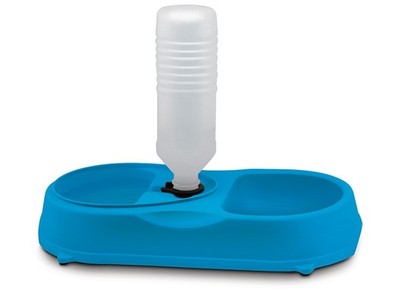 Finelife Pet Dog Cat Puppy Feeder & Automatic Water Refillin...