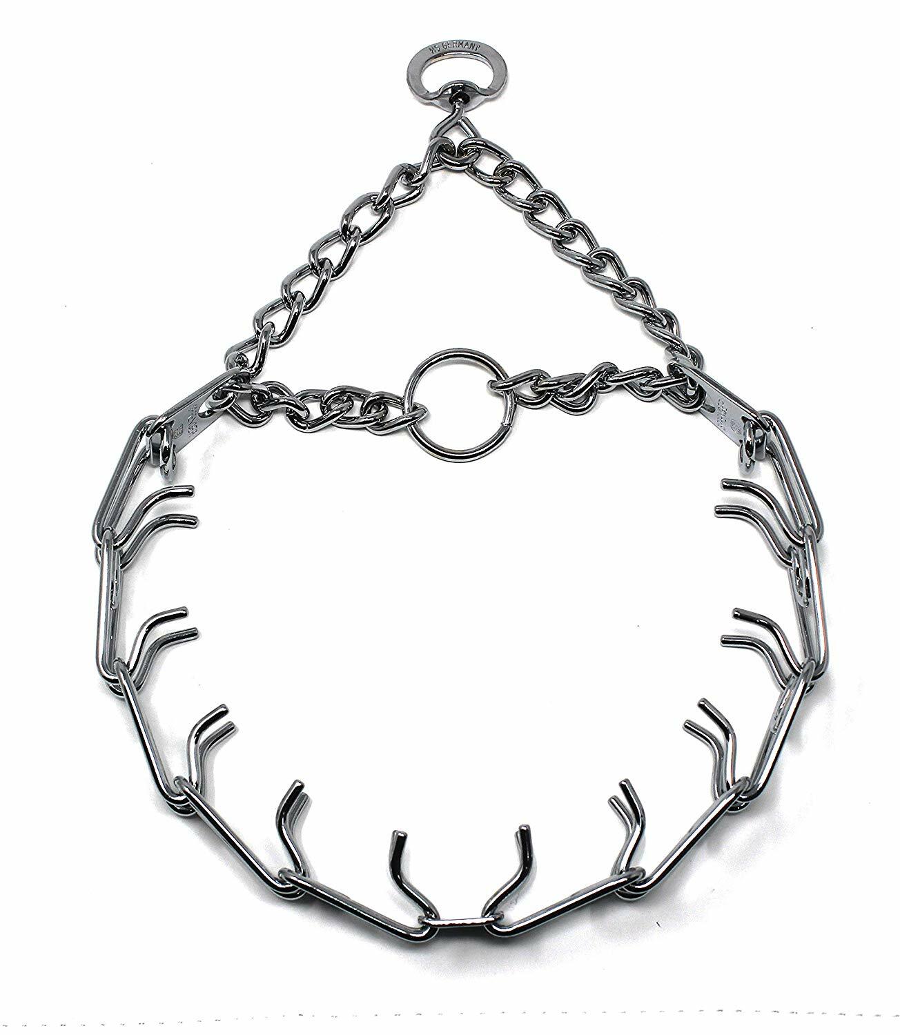 Herm Sprenger HS Ultra Chrome Metal Prong Dog Training Colla...
