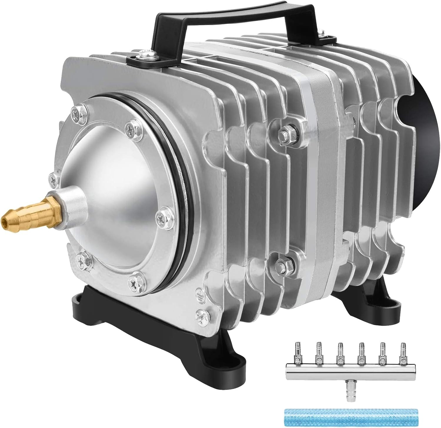 Commercial Aquarium Air Pump Aluminum Housing Model: 600/100...