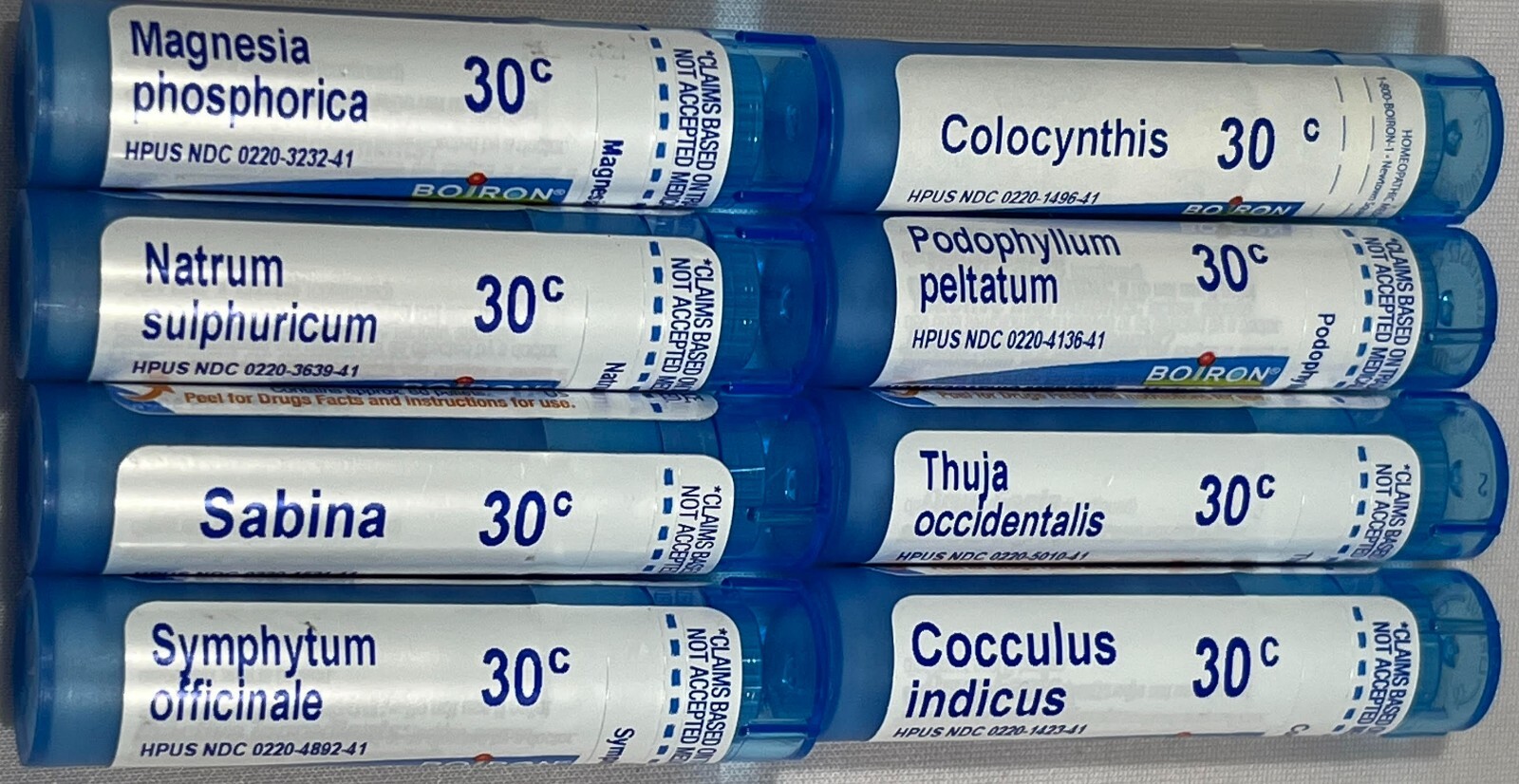 Boiron Homeopathic Pellets 30C - 80 Pellets