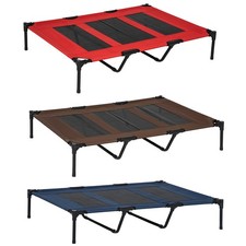 PawHut XLarge 48" Dog Elevated Raised Bed Oxford Fabric