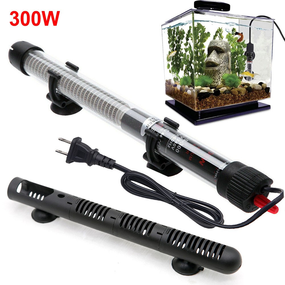 Aquarium Heater 25-300W Cover Guard Fish Tank Heater