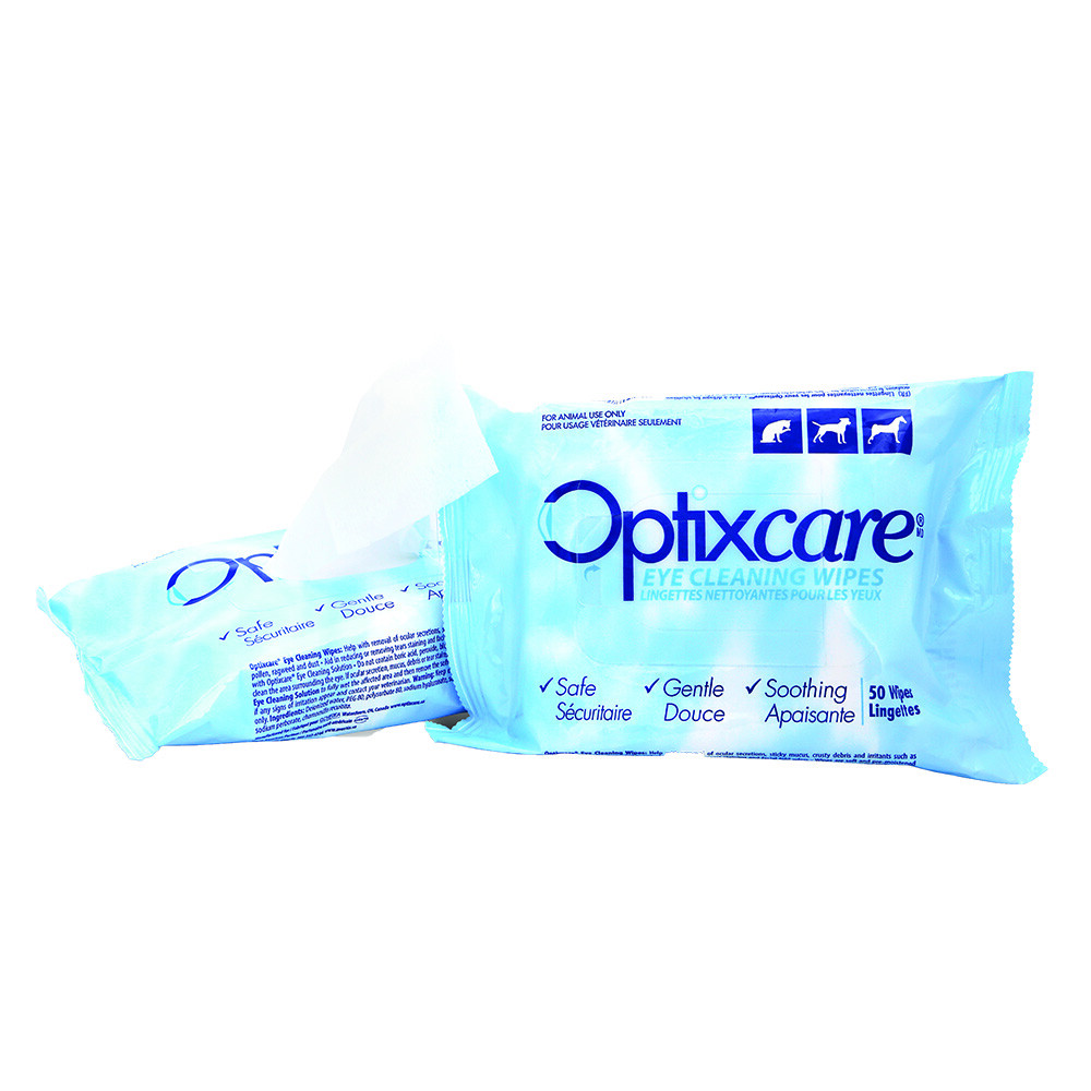 OptixCare Eye Cleaning Wipes - 50 Count Pack
