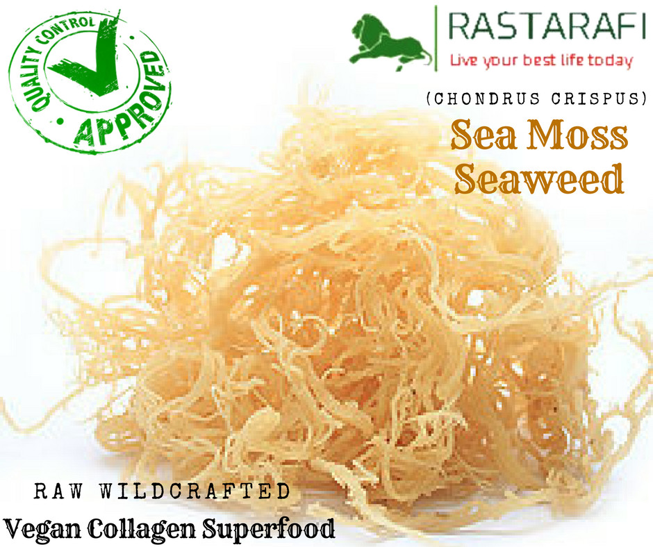 Rastarafi Whole Leaf Sea Moss | WildCrafted Superfood - 16 O...