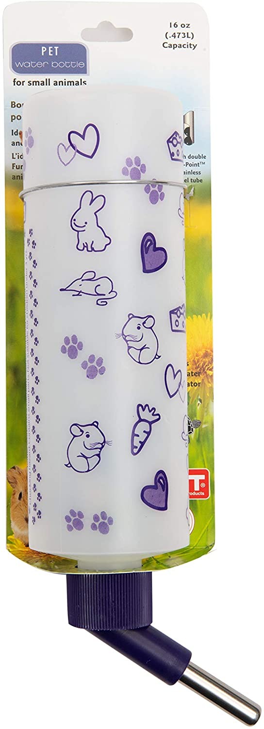 Lixit Pet Water Bottle 16 oz Ball Bearing Tube - Small Anima...