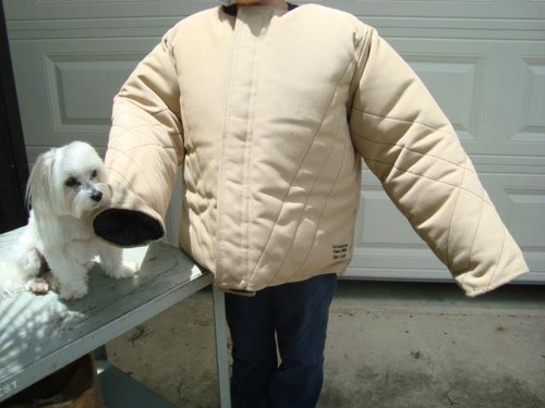 Activedogs.com Bite Suit Jacket Model 809020 Sz. Large Balli...