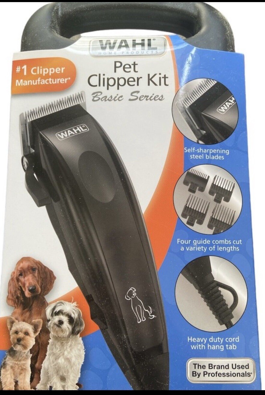 Wahl Basic Series Touch Up Corded Pet Clipper Kit - Black Do...