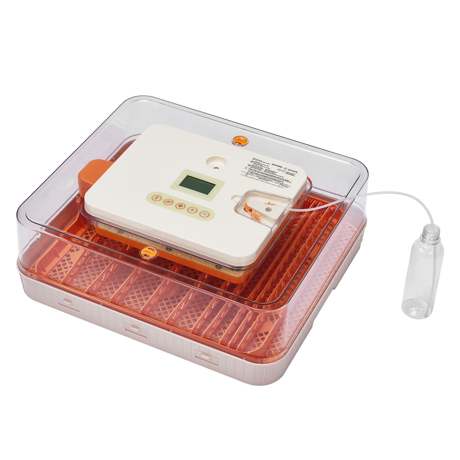 Egg Incubator Auto-Turns, Temp & Humidity Control, 110V