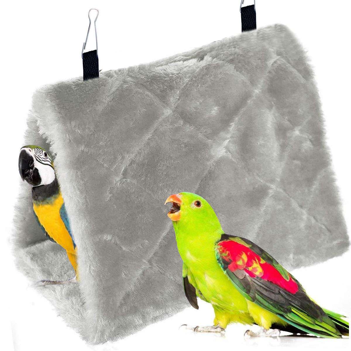 Pet Parrot Hammock Nesting Cave Cage